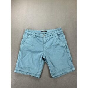 Mavi Shorts Mens 33‎ Blue Chino 9 Inseam Cotton Stretch Pockets Casual Jacob 9